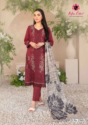 Sahil cotton vol 15 by Nafisha cotton karachi dress material collection with affordable rate dress material catalogs