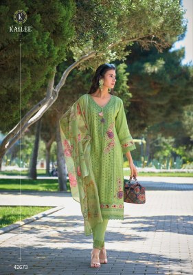 Sajda by Kailee fashion pure cotton Pakistani suit catalogue at affordable rate salwar kameez catalogs