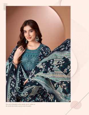 Sajna vol 1 by Navkar Cotton Cambric Printed Kurti pant and dupatta catalogue at low rate kurti pant with dupatta Catalogs