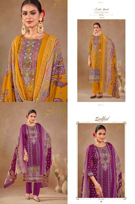 Sajni by Zulfat Pure jam cotton exclusive heavy handwork dress material catalogue salwar kameez catalogs