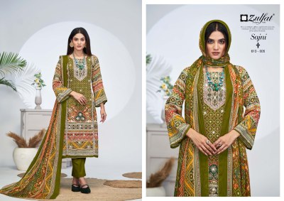 Sajni vol 4 by Zulfat Pure Jam cotton exclusive unstitched dress material collection dress material catalogs