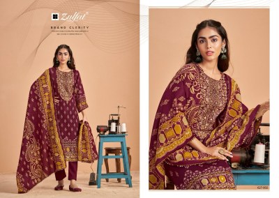 Sajni vol 5 by Zulfat Pure Jam Cotton designer unstitched dress material catalogue with affordable rate dress material catalogs