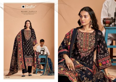 Sajni vol 5 by Zulfat Pure Jam Cotton designer unstitched dress material catalogue with affordable rate dress material catalogs