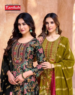 Samma vol 2 by Taniksh Vertical discharge printed readymade suit collection with budget rate  readymade suit catalogs