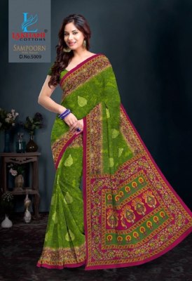 Sampoorn by lakahani pure cotton printed saree with blouse catalogue sarees catalogs