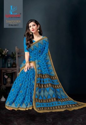 Sampoorn by lakahani pure cotton printed saree with blouse catalogue sarees catalogs