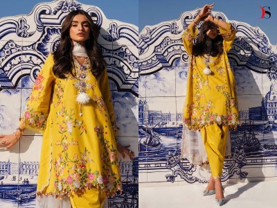 Sana Safinaz muslin embroidered 24 by deepsy pure cotton  embroidered pakistani suit catalogue at low rate pakistani suit catalogs