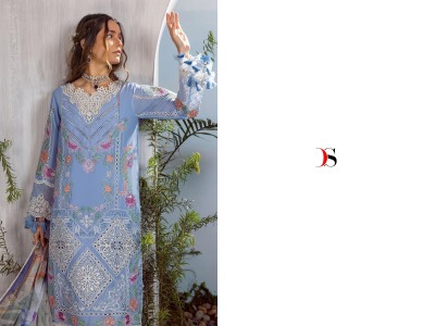 Sana safinaz lawn 2 by deepsy suit pure cotton embroidered Pakistani suit catalogue at affordable rate pakistani suit catalogs