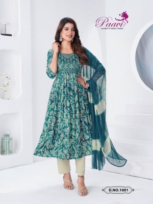 Sanaya 2 by Paavi heavy designer printed anarkali readymade suit catalogue paavi