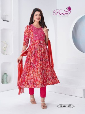 Sanaya 2 by Paavi heavy designer printed anarkali readymade suit catalogue readymade suit catalogs