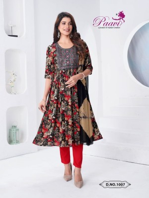 Sanaya 2 by Paavi heavy designer printed anarkali readymade suit catalogue readymade suit catalogs