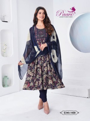 Sanaya 2 by Paavi heavy designer printed anarkali readymade suit catalogue readymade suit catalogs