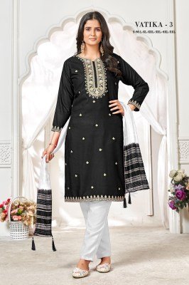 Sangeet Vatika 3 Heavy Rayon Gold Print Kurti Set with Heavy Chanderi Sequence Shaded Dupatta Wholesale kurtis catalogs