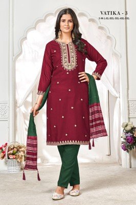 Sangeet Vatika 3 Heavy Rayon Gold Print Kurti Set with Heavy Chanderi Sequence Shaded Dupatta Wholesale kurtis catalogs