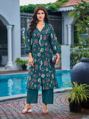 Sankheswer Impex Charmi Vol 1 Vertical Foil Discharge Printed Fabric   Vertical Design Bottom Wholesale kurtis catalogs