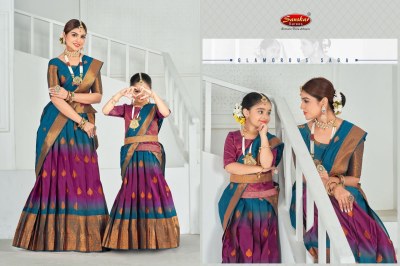 Sanskar style by gungun fancy weaving silk lehenga choli dupatta catalogue at affordable rate lehenga choli catalogs