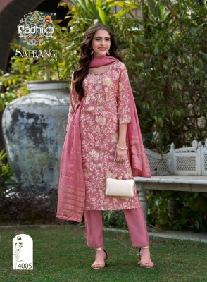 Satrangi vol 4 by radhika life style modal printed readymade suit catalogue at affordable rate readymade suit catalogs