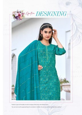 Satrangi vol 8 by Radhika Life style Modal Chanderi Printed Handwork readymade suit catalogue at affordable rate readymade suit catalogs