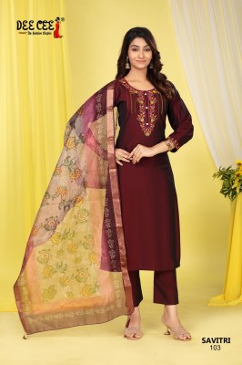 Savitri by Deecee Straight Long Kurti bottom with dupatta catalogue in affordable rate  readymade suit catalogs