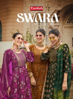 Sawara vol1 by Taniksh capsule reyon embroidered printed readymade suit catalogue Taniksh