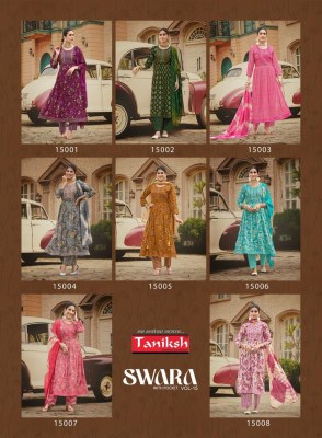 Sawara vol1 by Taniksh capsule reyon embroidered printed readymade suit catalogue readymade suit catalogs