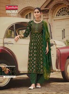 Sawara vol1 by Taniksh capsule reyon embroidered printed readymade suit catalogue readymade suit catalogs