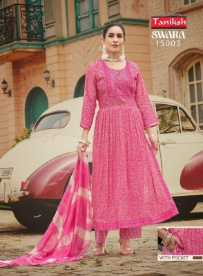 Sawara vol1 by Taniksh capsule reyon embroidered printed readymade suit catalogue readymade suit catalogs