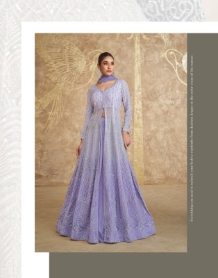 Sawaria by sayuri designer premium embroidered indo western gown catalogue gown catalogs