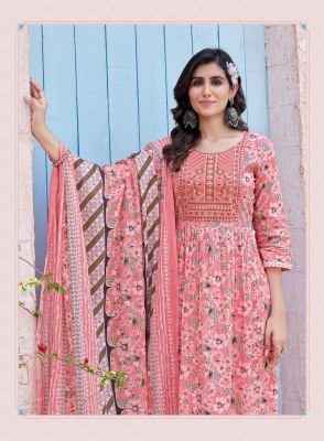 Sayesha vol 1 by Taniksh cambric cotton printed kurti pant and dupatta catalogue at affordable rate readymade suit catalogs