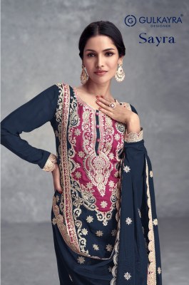 Sayra By Gulkayra Designer Embroidered Heavy Readymade Pakistani Suit Catalogue Gulkayra Designer 