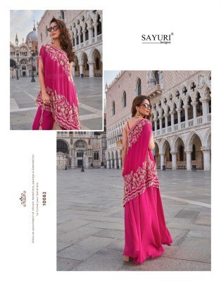 Sayuri Designer Crown Design No 10082 10083 10084  Latest Trendy Stylish Readymade Women Dress  Wholesale  readymade suit catalogs