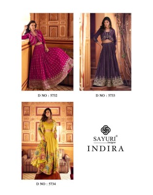 Sayuri Designer Indira Design No 5732.5733.5734 Readymade Dress Wholesaler  readymade suit catalogs