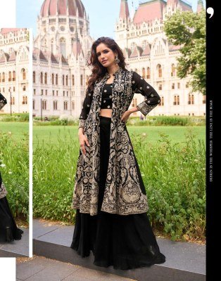 Sayuri Designer Isha Premium Georgette Shrug Set Heavy Embroidery And Bead Work, Matching Blouse And Palazzo Wholesale kurtis catalogs