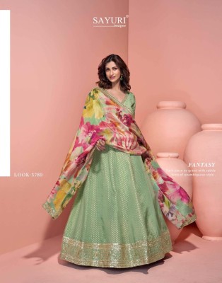 Sayuri Designer Sikha Design No look 5787 , 5788,5789 Readymade Party Wear Dress Wholesale Rate   readymade suit catalogs