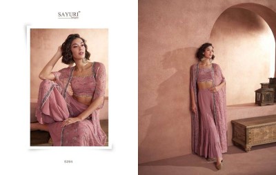 Sayuri designer Utsav free size full stitched crop top gown dress wholesaler  kurtis catalogs