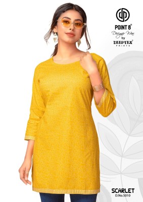 Scarlet Vol 5 by Deeptex Trendy poplin cotton short tops collection at amavi expo western wear catalogs