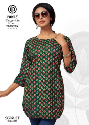 Scarlet Vol 5 by Deeptex Trendy poplin cotton short tops collection at amavi expo western wear catalogs