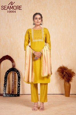 Seamore by Hetaali vol 2 elegant kurti pant and dupatta catalogue at amaviexpo readymade suit catalogs