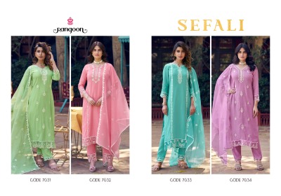 Sefali by Rangoon Viscose Khatli hanwork readymade suit at affordable rate  readymade suit catalogs