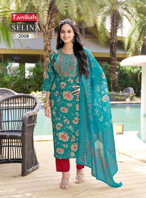 Selina vol 2 by Taniksh muslin printed readymade suit catalogfue at affordable rate readymade suit catalogs