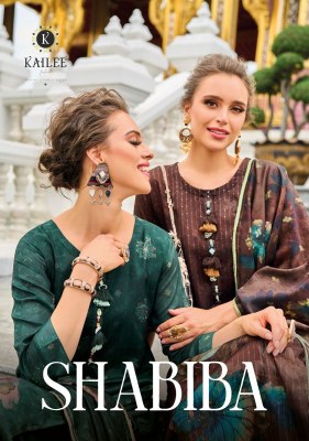 Shabiba by Kailee Fashion Viscorse printed handwork Readymade suit catalogue at low rate wholesale catalogs