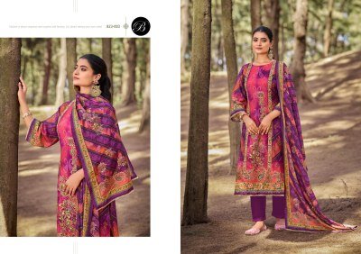 Shabnam by Belliza Pure Viscose Muslin digital printed handwork dress material catalogue at affordable rate  salwar kameez catalogs