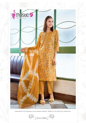 Shagun vol 5 by Mystic 9 reyon capsual foil printed reaymade suit catalogue at affordable rate readymade suit catalogs