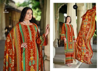 Shaheen vol 2 by Belliza pure viscose handwork unstitched suit collection with low rate   dress material catalogs