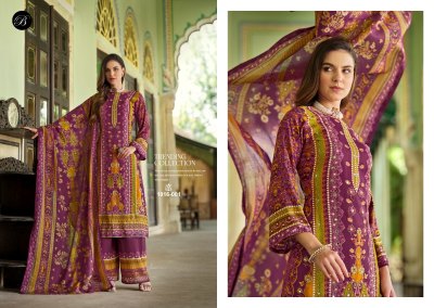 Shaheen vol 2 by Belliza pure viscose handwork unstitched suit collection with low rate   dress material catalogs