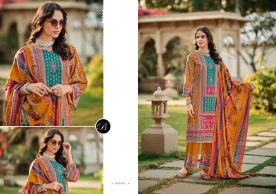 Shaheen vol 3 by Belliza Pure Viscorse reyon digital printed dress material catalogue with low price salwar kameez catalogs