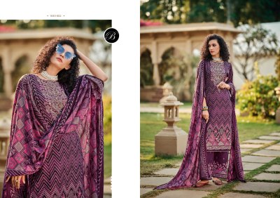 Shaheen vol 3 by Belliza Pure Viscorse reyon digital printed dress material catalogue with low price salwar kameez catalogs