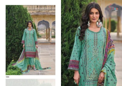 Shanaya by Shree fab pure cotton heavy embroidered unstitched suit catalogue at affordable rate salwar kameez catalogs