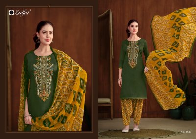 Shanaya by Zulfat fancy pure heavy jam cotton unstitched dress material catalogue at affordable rate salwar kameez catalogs