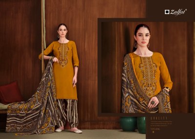 Shanaya by Zulfat fancy pure heavy jam cotton unstitched dress material catalogue at affordable rate salwar kameez catalogs